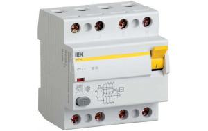 Выключатель дифференциального тока (УЗО) ВД1-63 4п 50А 300мА АС